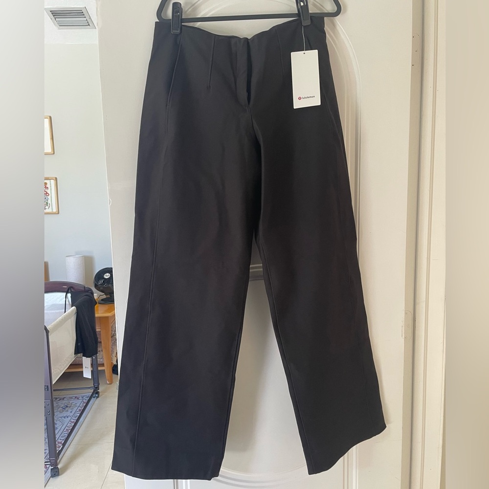 Lululemon black trousers 12